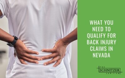 What You Need to Qualify for Back Injury Claims in Nevada