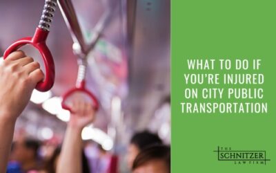 What to Do If You’re Injured on City Public Transportation