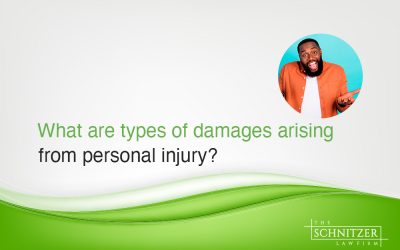 What are types of damages arising from personal injury?