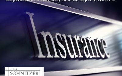 Bogus Insurance Company Defense Signs To Look For