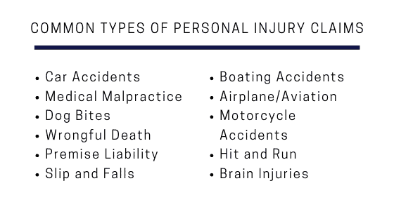 las vegas personal injury practice areas lawyer