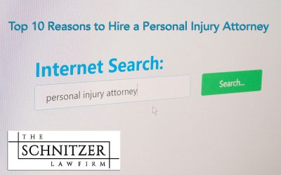 Top 10 Reasons to Hire a Personal Injury Attorney