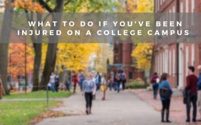 What to Do If You’ve Been Injured on a College Campus