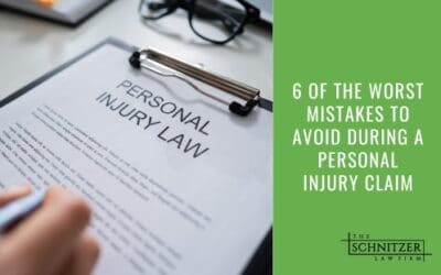 6 of the Worst Mistakes To Avoid During a Personal Injury Claim