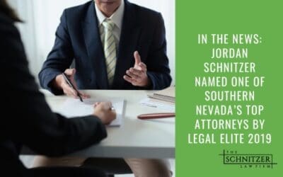 IN THE NEWS: Jordan Schnitzer Named One of Southern Nevada’s Top Attorneys by Legal Elite 2019