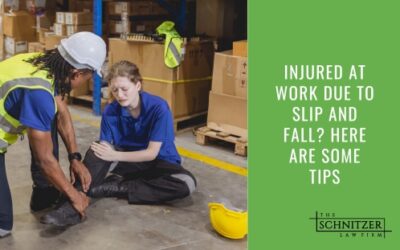 Injured at Work Due to Slip and Fall? Here are Some Tips