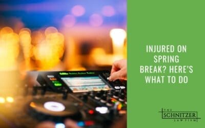 Injured on Spring Break? Here’s What to Do