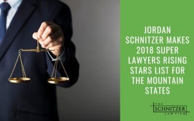 Jordan Schnitzer Makes 2018 Super Lawyers Rising Stars List for the Mountain States