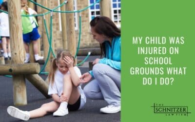 My Child Was Injured on School Grounds What Do I Do?