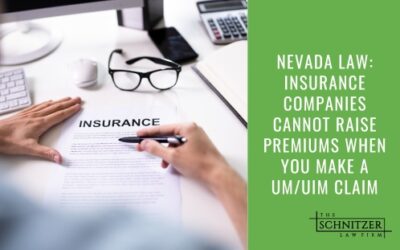 Nevada Law: Insurance Companies Cannot Raise Premiums When You Make a UM/UIM Claim